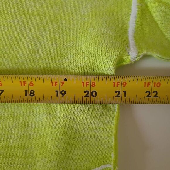 Ten Oh 8 Womens Green V Neck Pull Over Cotton Sweater Size Large - Picture 7 of 9